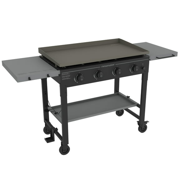 Megamaster 4-Burner Griddle Top Propane Gas Grill