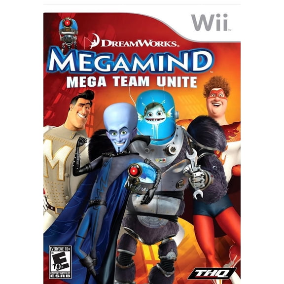 Restored Megamind: Mega Team Unite WII (Brand New Factory Sealed US Version) Nintendo Wii