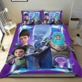 thumbnail image 1 of Megamind Themed Bed Sheet Set Three Piece Set 53x79 Inches Comfortable And Skin Friendly Unique Design Creating A Star Studded Night Home Decor Gifts For Family Friends fans, 1 of 6