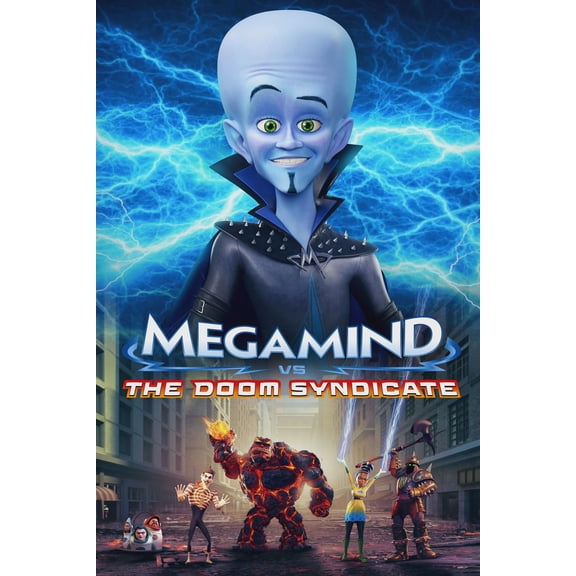 Megamind vs. The Doom Syndicate (2024) Movie DVD - Animation, Comedy, Science Fiction