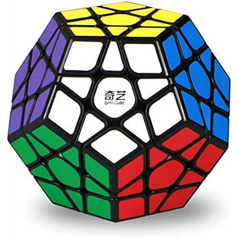 Megaminx Speed Cube, 3x3x3 Pentagonal Speed Cube Dodecahedron Magic Cube  Puzzle Black 