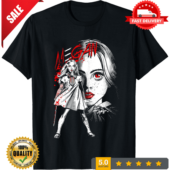 Megan Classic Run Horror Movie T-Shirt, LIMITED EDITION-TH65703
