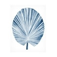 thumbnail image 1 of Megan Meagher 'Indigo Tropical Leaves IV' Canvas Art, 1 of 3