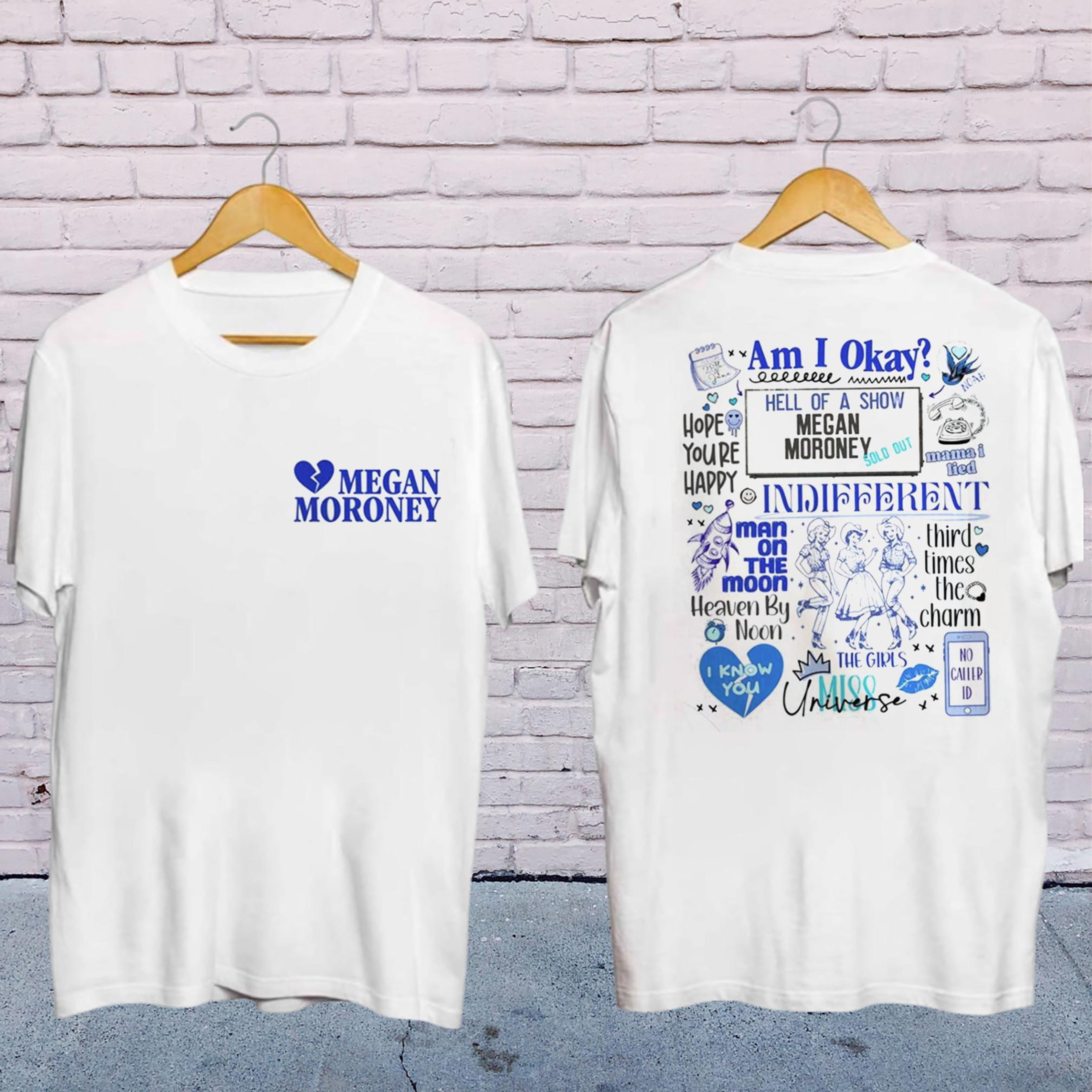 Megan Moroney Am I Okay TShirt, Megan Moroney 2025 Tour, Megan Moroney