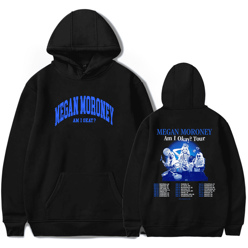 Megan Moroney Merch Am I Okey? Tour Hoodie Hoodies Men Women Long