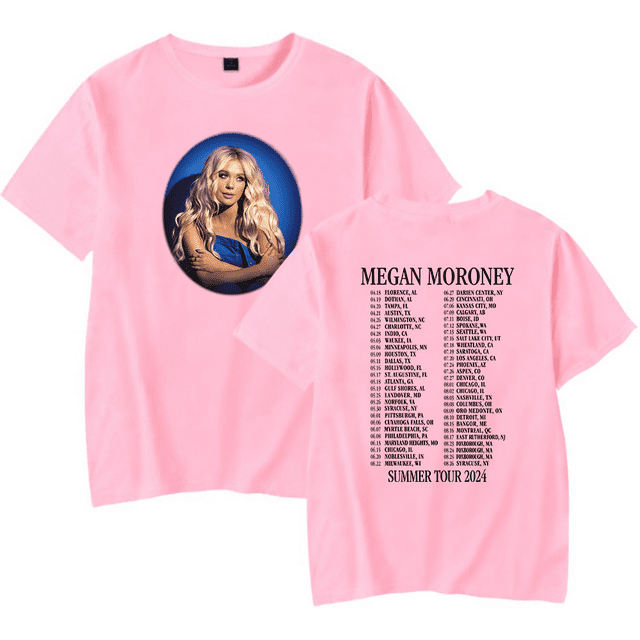 Megan Moroney Merch Summer Tour 2024 Tshirt Fashion t shirt Men Women