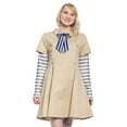 thumbnail image 1 of Megan The Doll Hallowen Costume Dress Shirt and Bow Womens Cosplay, 1 of 6