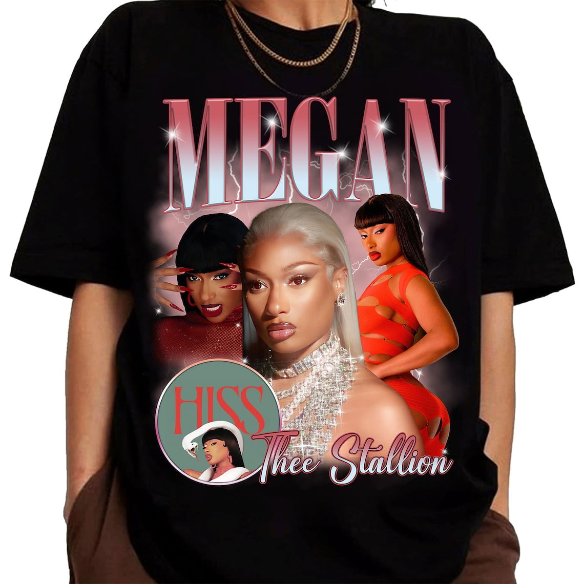 Megan Thee Stallion Music Merch Shirt, HISS Album 90s Tee, MTS Tour