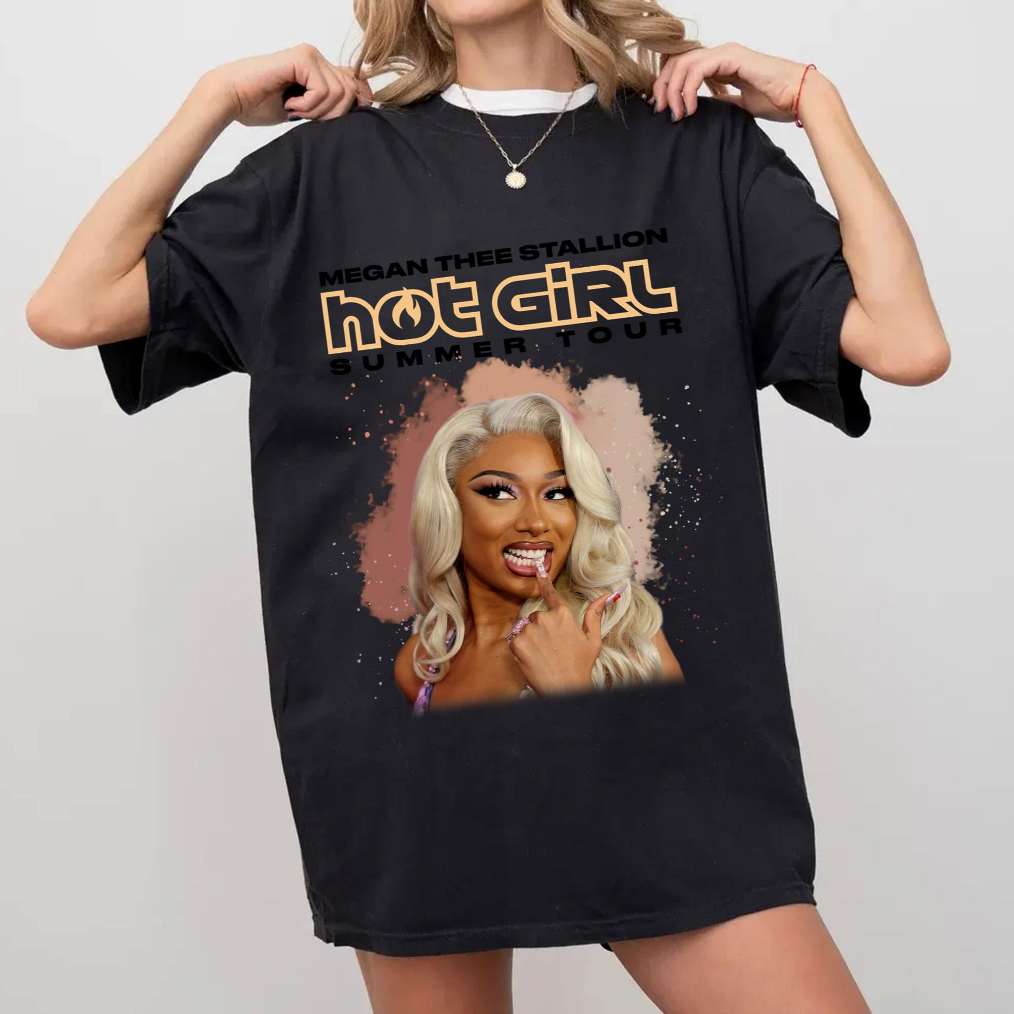 Megan Thee Stallion's Hot Girl Summer Tour Shirt , Rapper Megan Thee ...