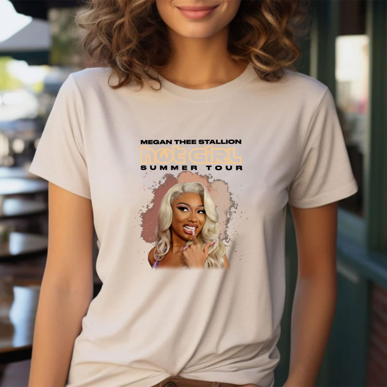 Megan Thee Stallion's Hot Girl Summer Tour Shirt , Rapper Megan Thee