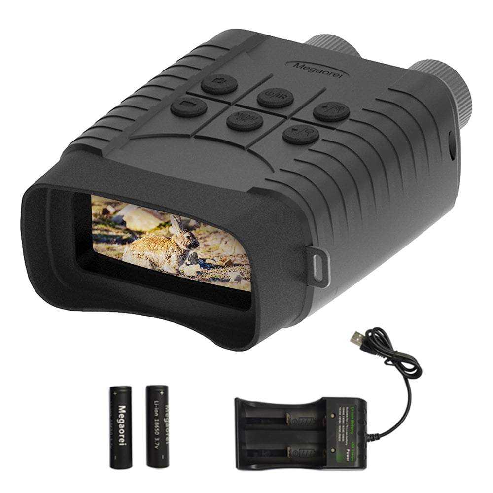 Megaorei Night Vision Goggles, 1080P Binocular Digital Zoom Infrared