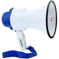 thumbnail image 1 of Megaphone Bullhorn Cheer Horn Mic Recording Siren Blow Horn Rechargeable battery Hand Held Mega Phone Loudhailer, 1 of 5