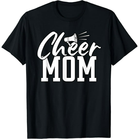 Megaphone Cheer Mom T-Shirt