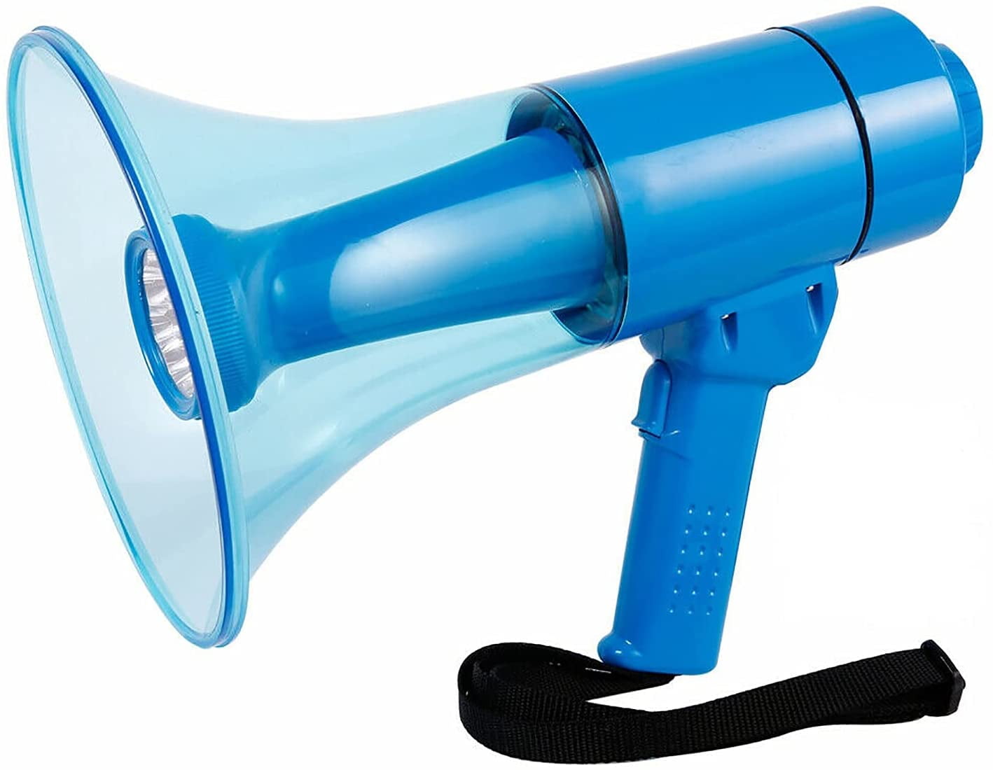 Megaphone Handheld Bullhorn Waterptfoof Cheer Loudspeaker Bull Horn Speaker  Water Proof Megaphono Siren Sling Strap Portable 5Core HW1