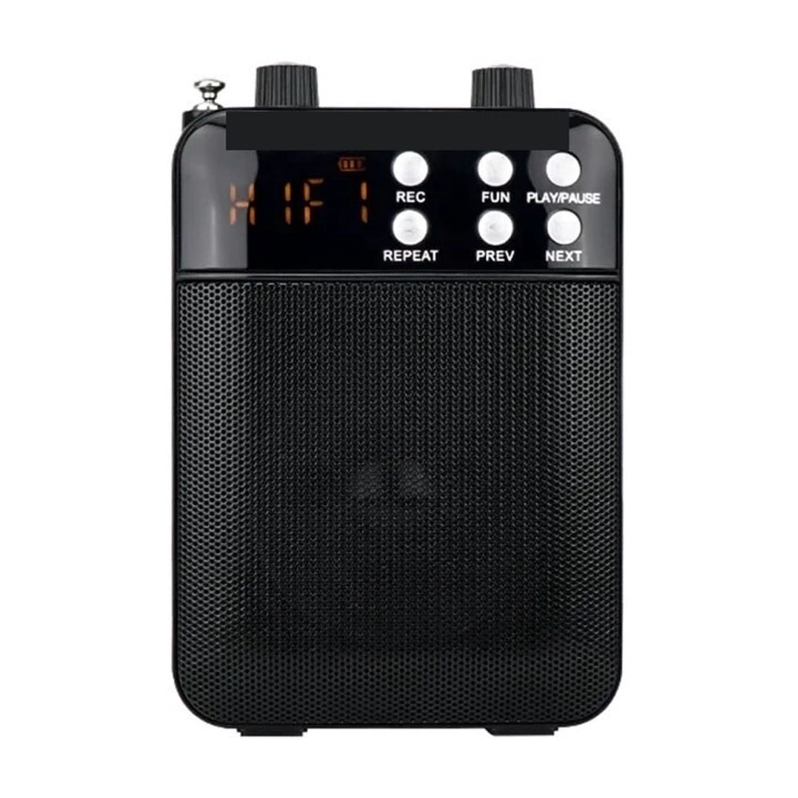 Megaphone Portable 3W FM Recording Voice Amplifier Teacher Microphone Speaker Mp3 Player FM Radio For Tour Guide ,Powerful&Original Sound