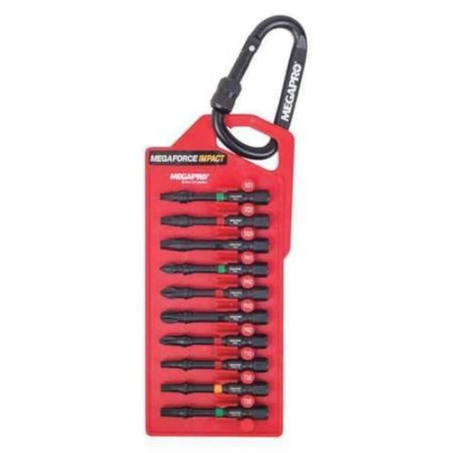 Megapro 9BP-1-10A 2 in. Impact Bits Assorted Bits