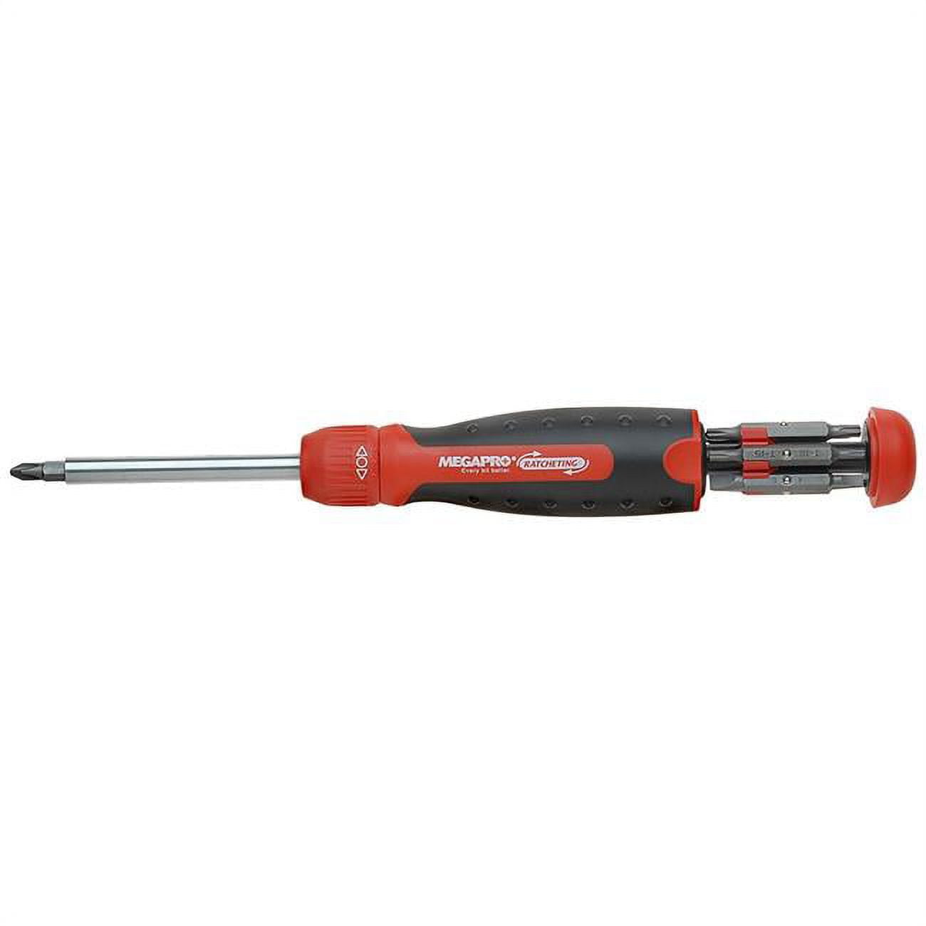 Megapro Marketing USA NC 13In1 Ratcheting Driver, Red