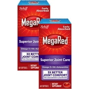 Megared Joint Care Softgels, 60 Count 2 Pack