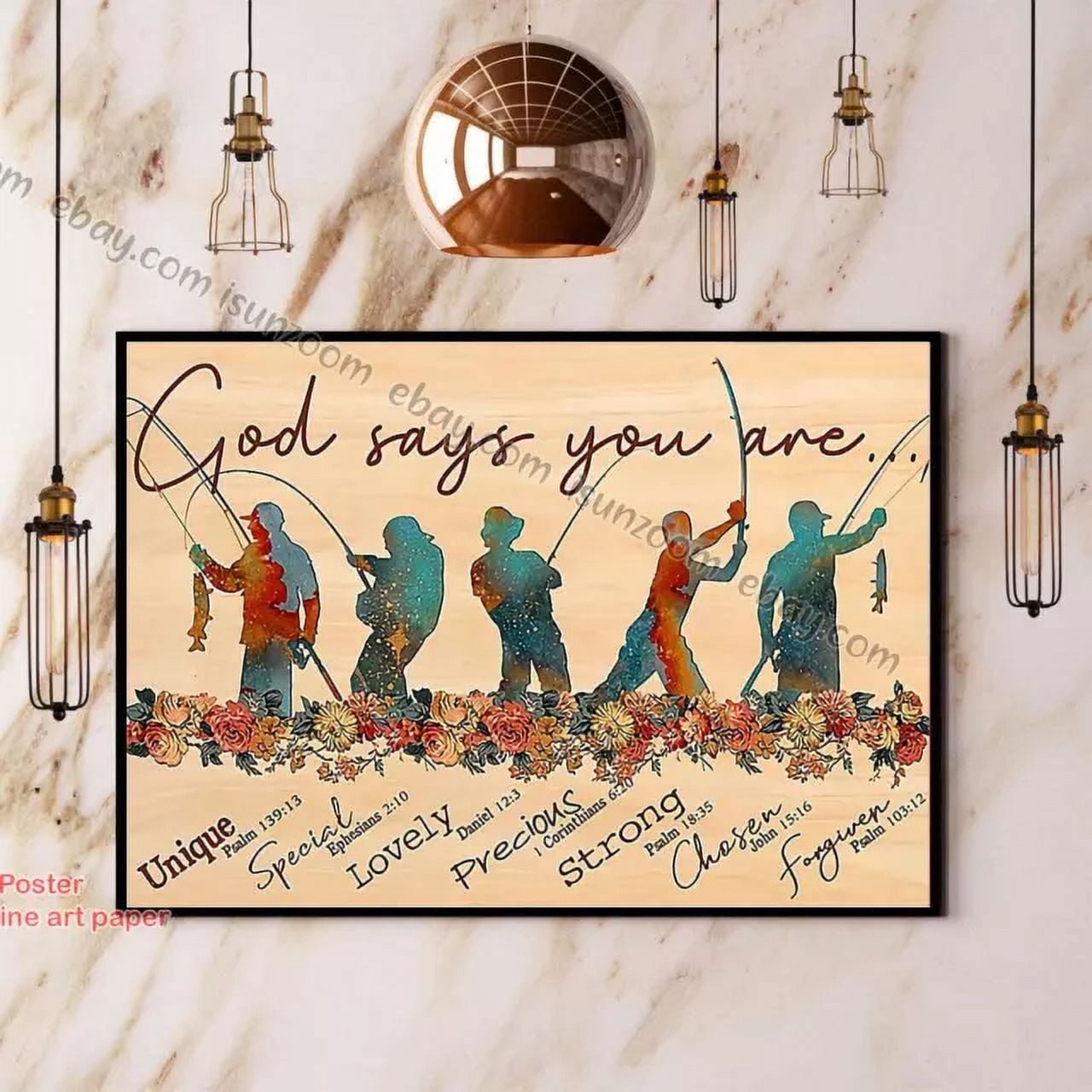 Megas Fishing God Says You Are Unique Special Lovely Christian Quote ...