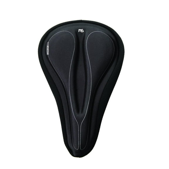 Megasoft Sport Gel Saddle Cover, Seat Cover, 274 x 165mm, Black