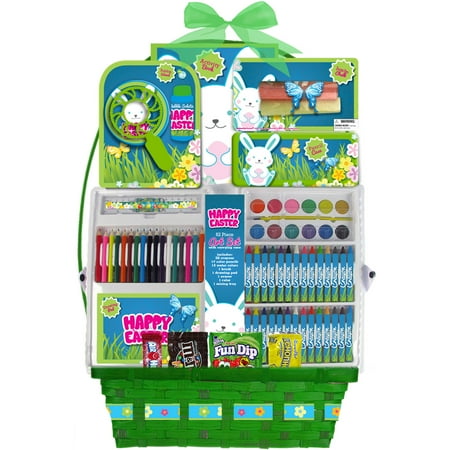 Megatoys Deluxe Art Supplies Easter Basket