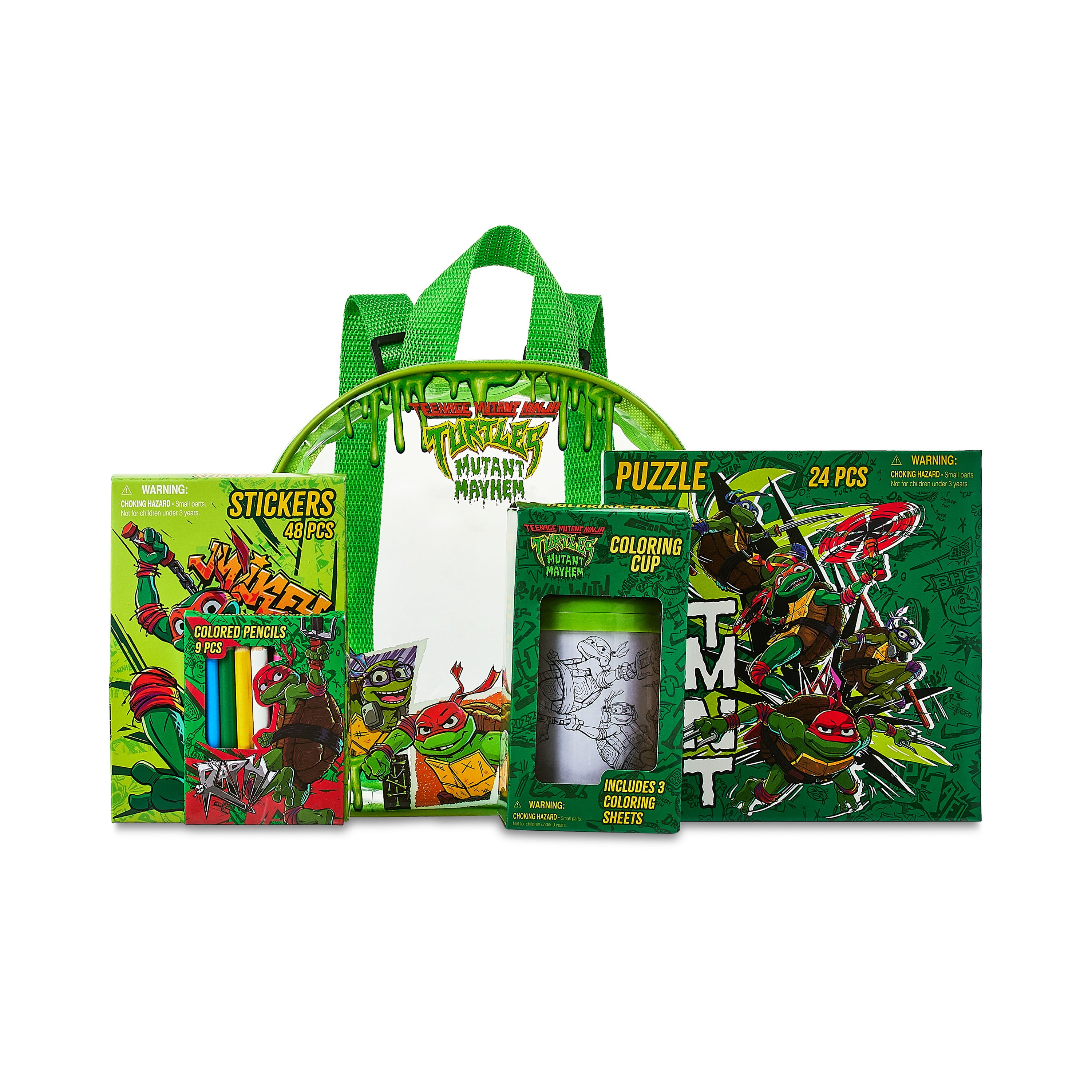 PARAMOUNT Megatoys TMNT Backpack Easter Gift Set