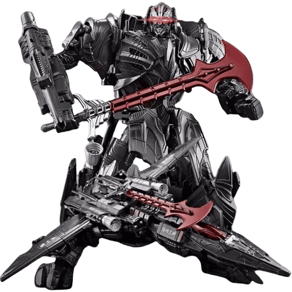 Megatron Oversize Transforming  12 inch Jet Mode Decepticon  Autobot Leader Action Figure Ages 15+