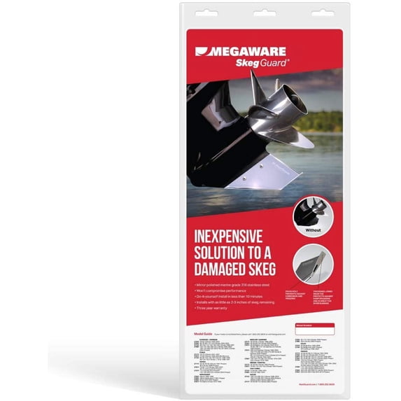 Megaware 27413 Skegguard™ Skeg Protector