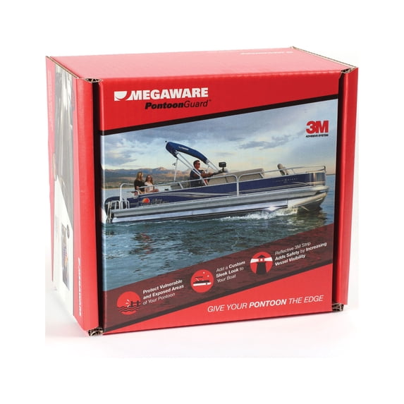 Megaware 30232 PontoonGuard - Black, 32'