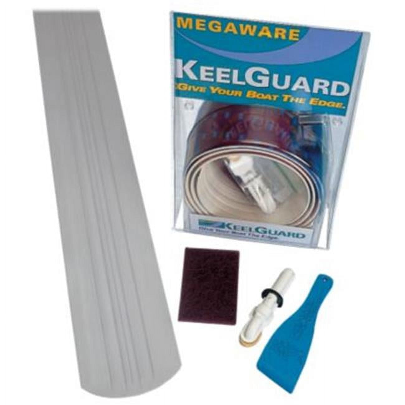 Megaware Keel Guard 53127202 Keel Protector - Fits up to 14 ft. Boat - Black