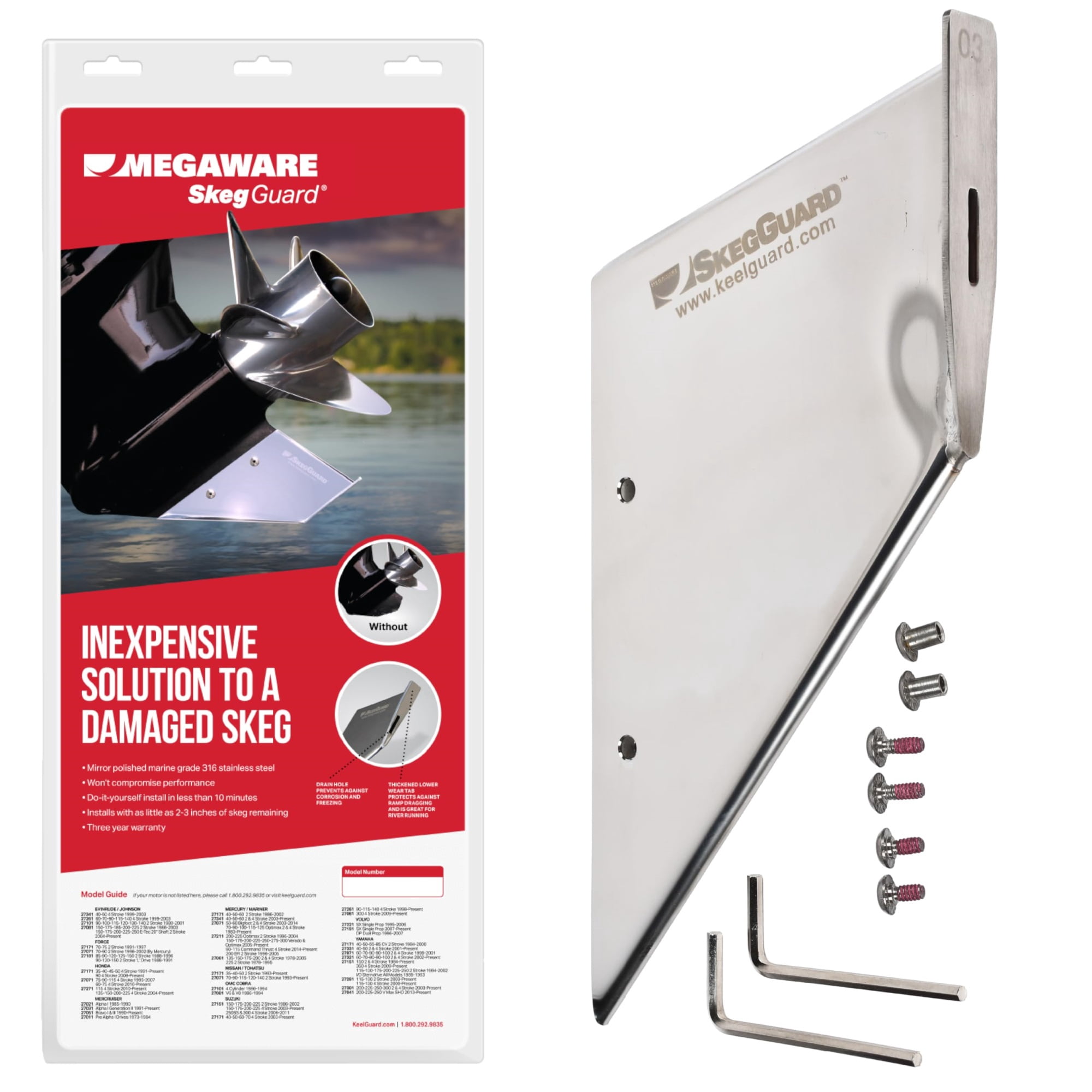 Megaware Keelguard Inc. 27181 Skegguard