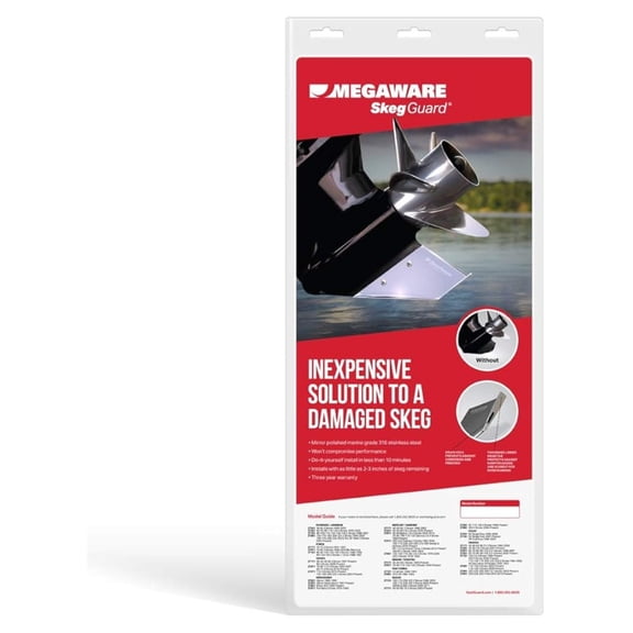 Megaware SkegGuard 27051 Stainless Steel Replacement Skeg