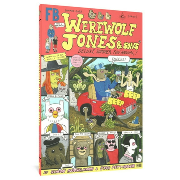 Megg, Mogg and Owl Werewolf Jones & Sons Deluxe Summer Fun Annual, (Hardcover)