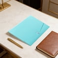 Meggemo 13 Pocket Accordion Document Organizer Plastic A4 Paper Folder ...