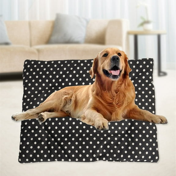 Meggemo 14.6 x 18.5 Inch USB Pet Heating Pad Washable Adjustable Temperature Waterproof Mat for Dogs Cats Indoor Winter Warming Accessory