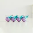 thumbnail image 1 of Meggemo 4 Pcs Bulk Set Colorful Octopus Christmas Balls Tree Hanging Ornaments Shatterproof Plastic Decor Multicolor Xmas Accessories for Xmas Tree Home Indoor Outdoor Party, 1 of 7