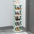 thumbnail image 1 of Meggemo 6 Tier Simple Storage Rack Easy Assembly Shelving Unit for Home Office Bedroom Bathroom Small Items Organization, 1 of 6