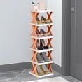 thumbnail image 1 of Meggemo 6 Tier Simple Storage Rack Easy Assembly Shelving Unit for Home Office Bedroom Bathroom Small Items Organization, 1 of 6