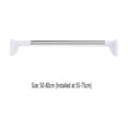 thumbnail image 1 of Meggemo Adjustable Tension Shower Curtain Rod 20 30 Inch No Drill Spring Loaded For Bathroom Closet Door Window Kitchen Cabinet, 1 of 9
