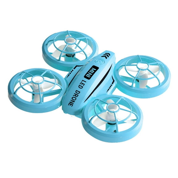 Meggemo Beginner-Friendly Mini RC Drone - Colorful LED Quadcopter with Headless Mode & 360° Flip, Perfect for Indoor/Outdoor Flying & Holidays