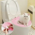 thumbnail image 1 of Meggemo Cat Litter Box Pet Toilet Training Kit for Indoor Cats Easy to Use Design Promotes Litter Training Hygienic Pet Sanitation Accessory, 1 of 6