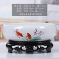 thumbnail image 1 of Meggemo Ceramic Flower Pot with Plastic Tray Round Ceramic Plant Pot with Drainage Hole and Plastic Base Tray for Indoor Outdoor Potted Plants Flowers Herbs Succulents, 1 of 7