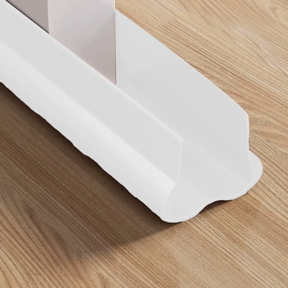 Meggemo Door Draft Stopper Seal Strip Self Adhesive Weather Stripping for Gap Bottom Insulation Soundproof for Bedroom Office AC Energy Saving