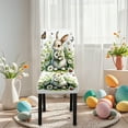 thumbnail image 1 of Meggemo Easter Full Coverage Chair Covers Elastic Universal Fit For Dining Table Chairs Home Kitchen Party Festive Decor Protective Covers, 1 of 6