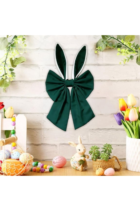 Floppy Bunny Ear Bow Design Hair Clip or Headband Accessory for Spring Festival Celebration