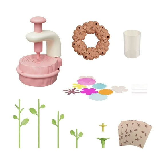 Meggemo Gift Artificial Flower Bouquet Craft Kit - Simulated Floral Making Supplies, Creative Handicraft Set for Decor & Gifting