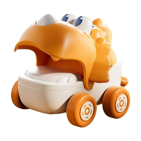 Meggemo Gift Pull String Dinosaur Toy Car - Interactive Design for Kindergarten & Home Play, Fun Celebration & Leisure Gift