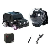 Meggemo Mini RC Watch Car (2.4GHz) - USB-Rechargeable Wrist Racing Toy, Interactive Design for On-the-Go Play & Holidays