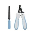 thumbnail image 1 of Meggemo New Style Pet Nail Clipper with File Curved Handle Design Sharp Stainless Steel Blades Safe Easy to Use for Dogs Cats Pet Grooming Cleaning Accessory, 1 of 4
