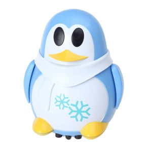 Meggemo Pen-Inductive Penguin RC Model - 3ml Ink Capacity for Line-Following Play, Ideal Indoor Toy for All Ages & Holiday Gifting